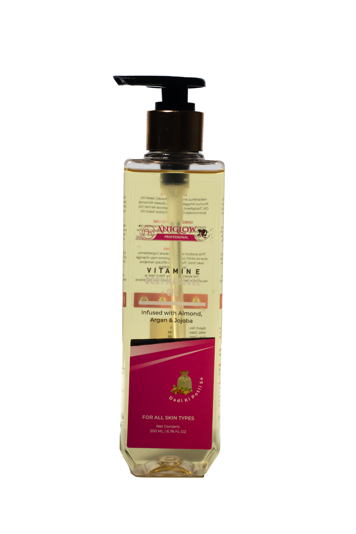 Aniglow Vitamin E Body Oil I For All Skin Types