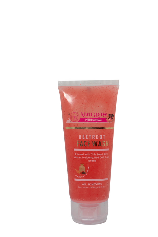 Aniglow Beetroot Face Wash | For All Skin Types