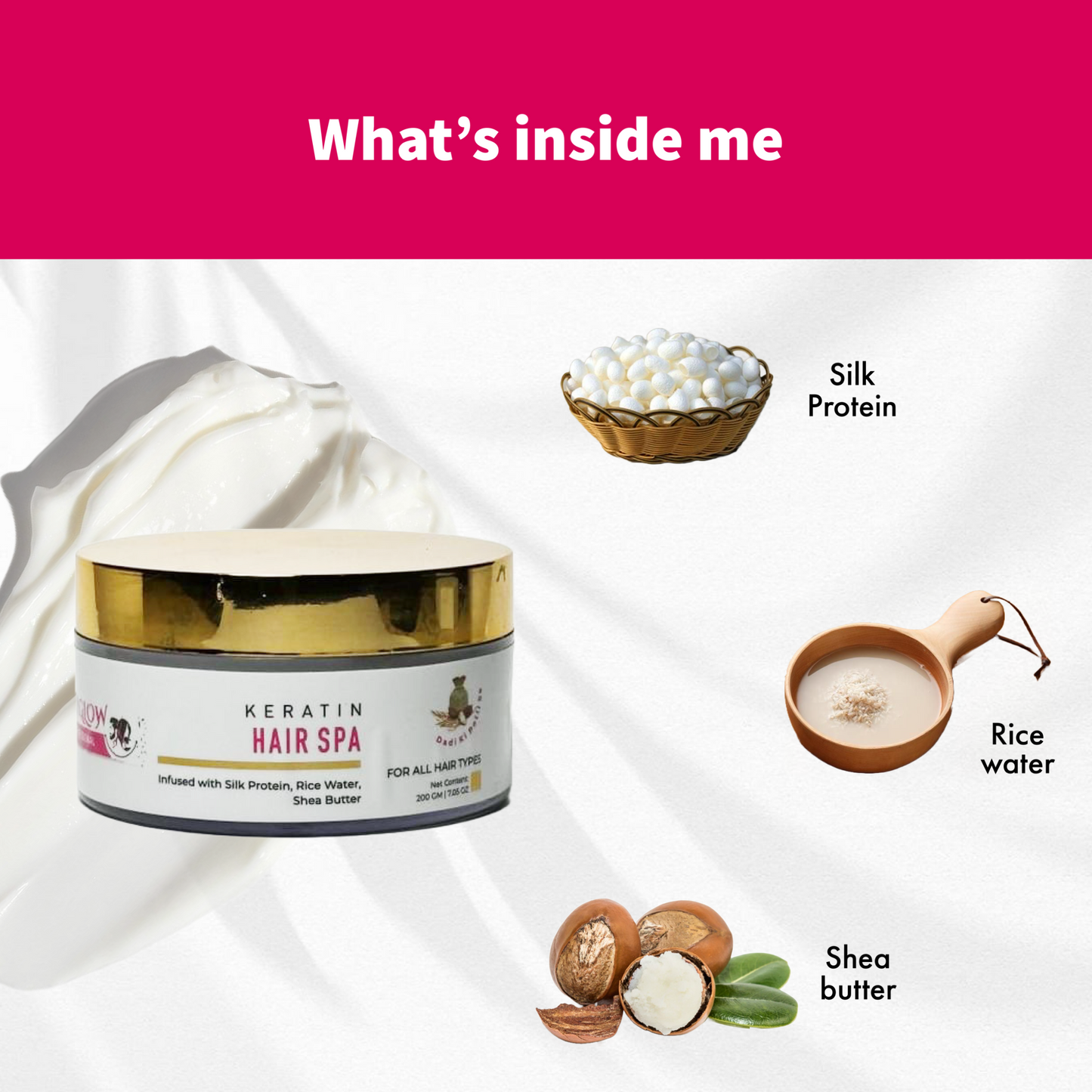 Aniglow Keratin Hair Spa | For All Hair Types