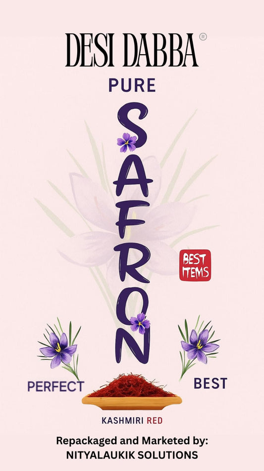 Desi Dabba Kashmir Saffron (Kesar)