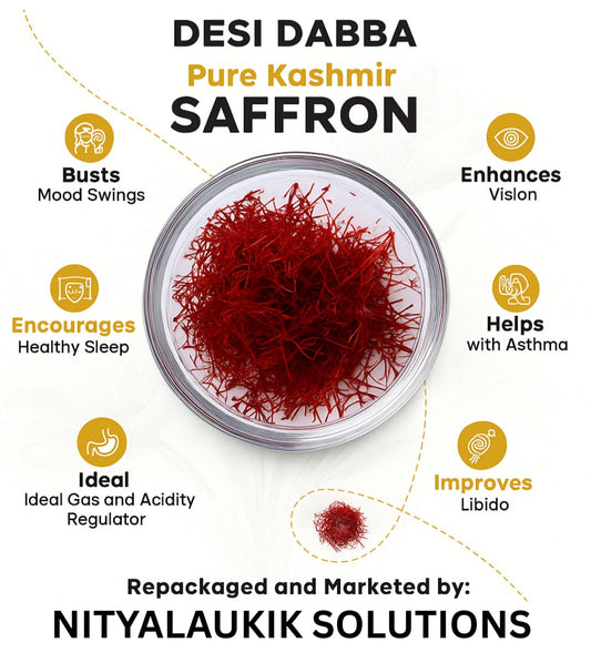 Desi Dabba Kashmir Saffron (Kesar)